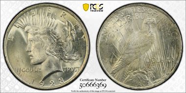 1923 $1 MS64