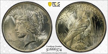 1923 $1 MS64