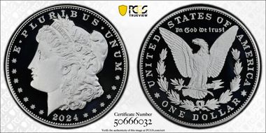 2024-S $1 Morgan Dollar First Strike PR70DCAM