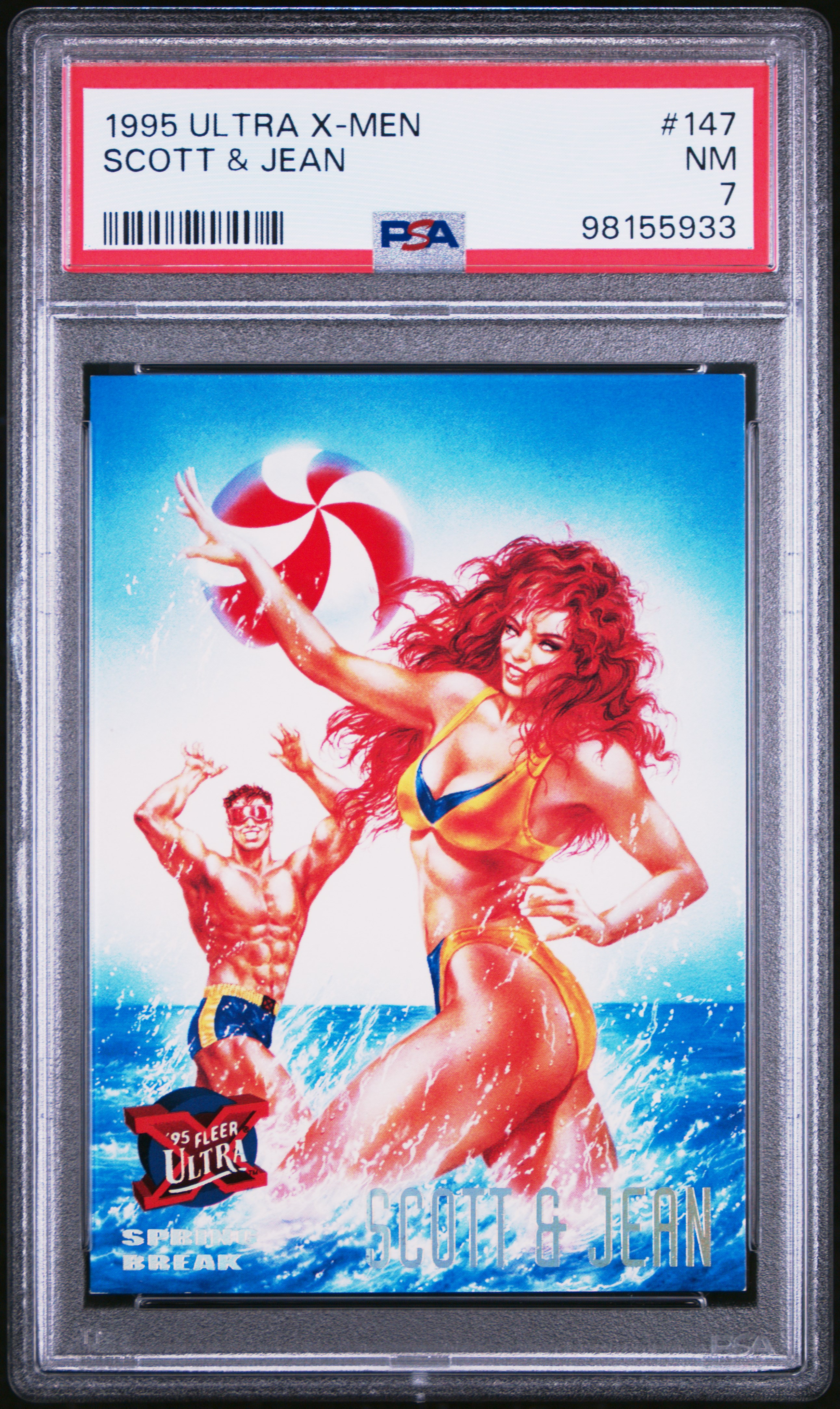 1995 Ultra X-Men Scott & Jean #147 Nm 7 front