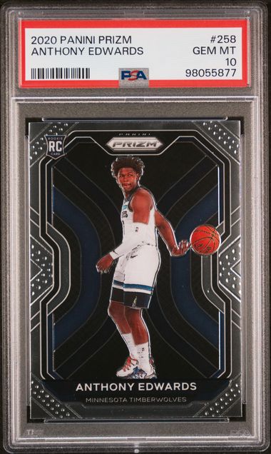 2020 Panini PANINI PRIZM #258 Anthony Edwards front