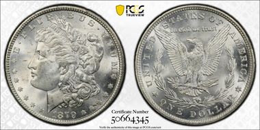 1879 $1 MS64