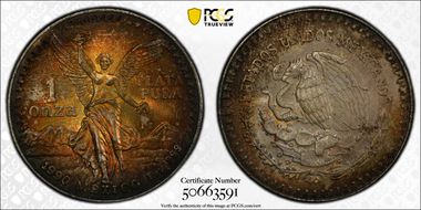 1990-Mo Onza Libertad Ag MS68