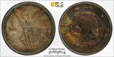 1992-Mo Onza Libertad Ag MS61