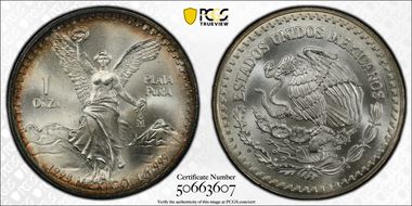 1994-Mo Onza Libertad Ag MS68