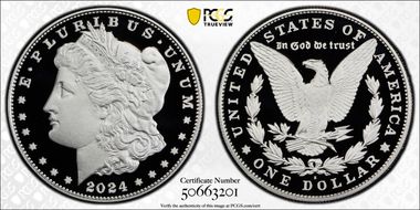 2024-S $1 Morgan Dollar First Strike PR70DCAM