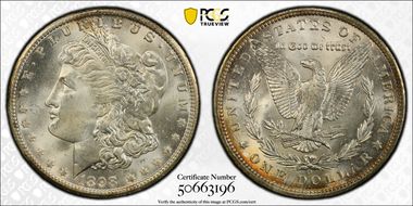 1898-O $1 MS65