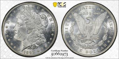 1893 $1 MS64