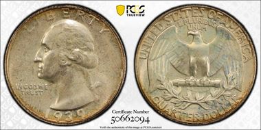 1939 25C PR67