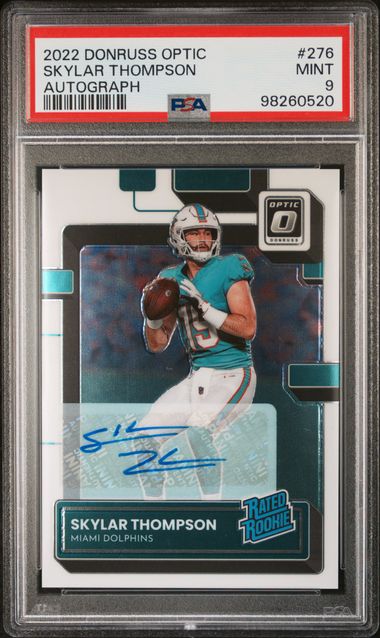 2022 Panini Donruss Optic Rated Rookie #276 Thompson front