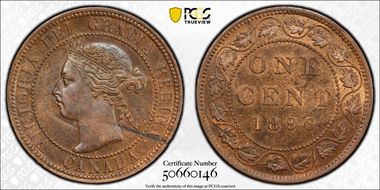1896 1C Far 6 MS63BN