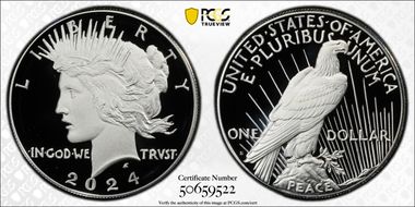 2024-S $1 Peace Dollar PR70DCAM