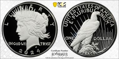 2024-S $1 Peace Dollar PR69DCAM