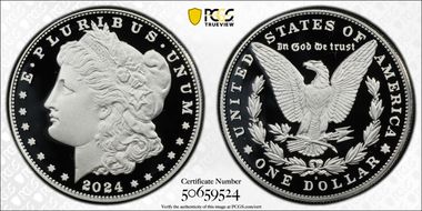 2024-S $1 Morgan Dollar PR70DCAM