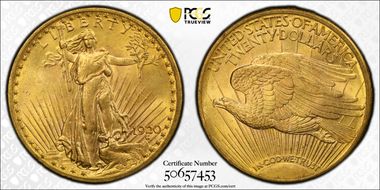 1920 $20 MS63