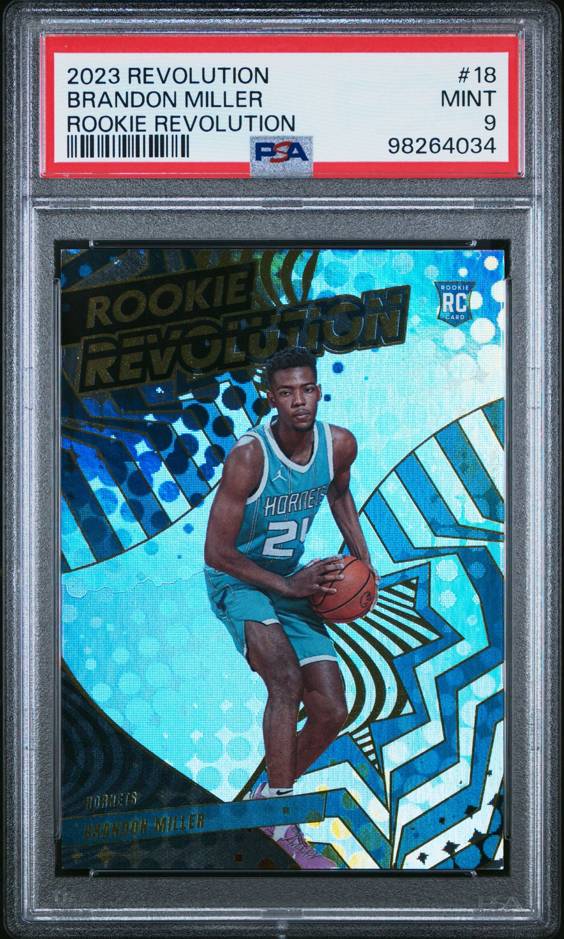 2023 Panini PANINI REVOLUTION ROOKIE REVOLUTION #18 Brandon Miller front