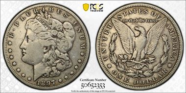 1897-O $1 VF25