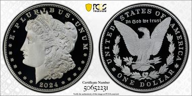 2024-S $1 Morgan Dollar First Strike PR70DCAM