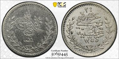 AH1255//18 (1856) 20 Para KM-669 N1