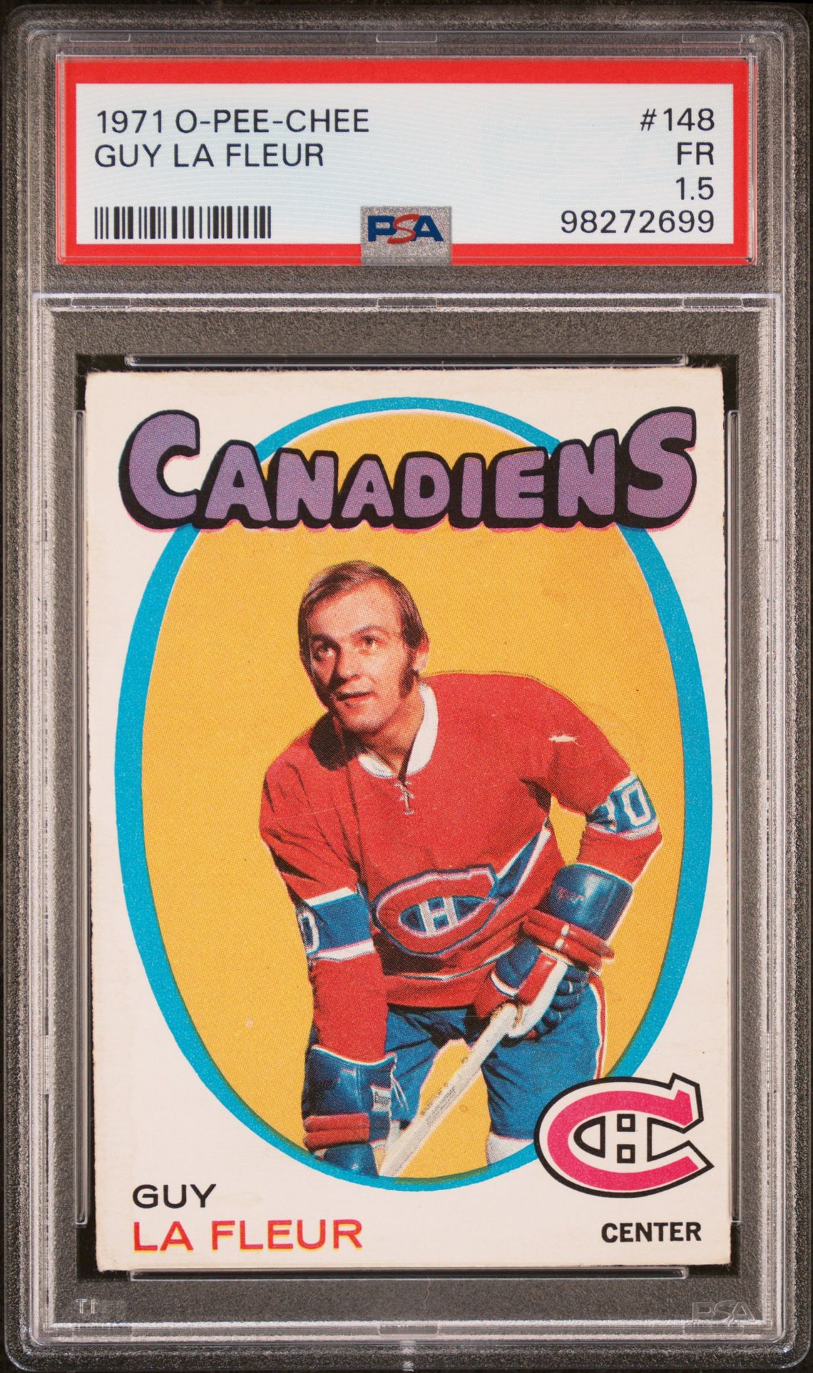 1971 O-Pee-Chee O-PEE-CHEE #148 Guy La Fleur front