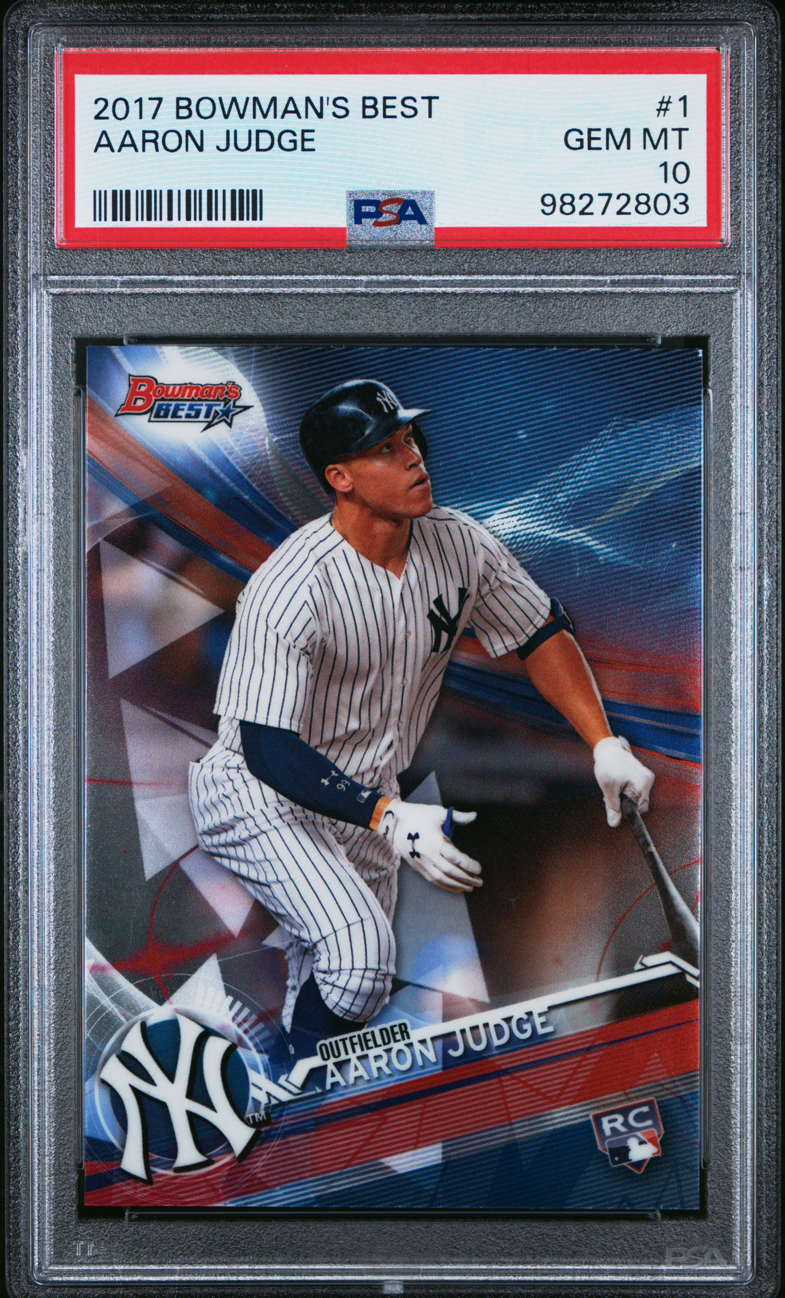Aaron Judge 2017 Bowman's Best