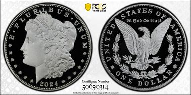 2024-S $1 Morgan Dollar First Strike PR70DCAM