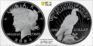 2024-S $1 Peace Dollar First Strike PR69DCAM