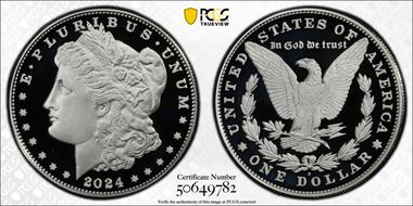 2024-S $1 Morgan Dollar PR70DCAM