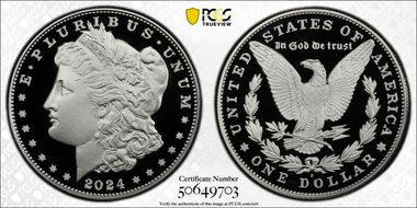 2024-S $1 Morgan Dollar First Strike PR70DCAM