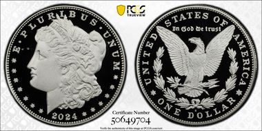 2024-S $1 Morgan Dollar First Strike PR68DCAM