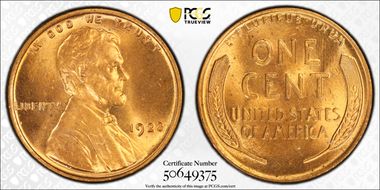 1923 1C MS64+ RD