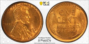 1929-D 1C MS65RD