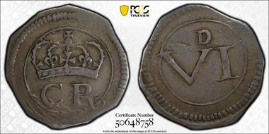 (1643-44) 6D S-6547 Ormonde VF35