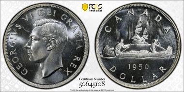 1950 S$1 MS66