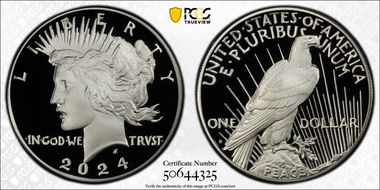 2024-S $1 Peace Dollar PR70DCAM