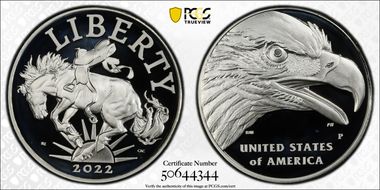 2022-P Medal American Liberty PR69DCAM