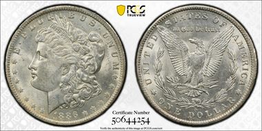1886-O $1 MS61