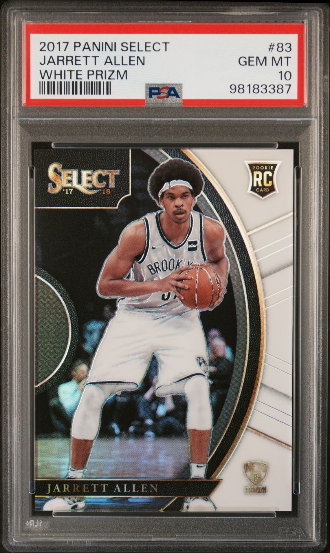 2017 Panini PANINI SELECT White #83 Jarrett Allen front