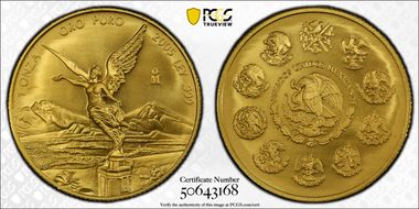 2005-Mo Onza Libertad Gold MS69