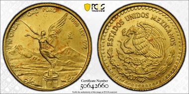 2006-Mo 1/10 oz Libertad Gold MS66
