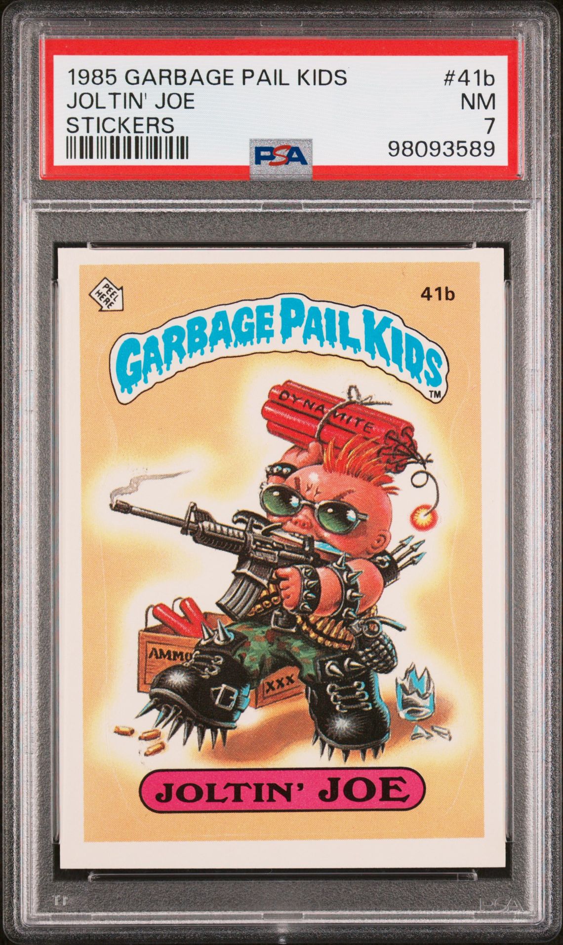 Joltin' Joe PSA 7
