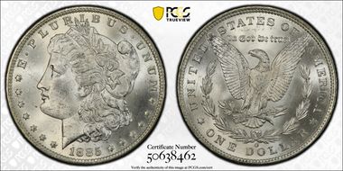 1885-O $1 MS63