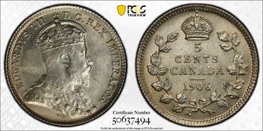 1906 5C Narrow Date N1