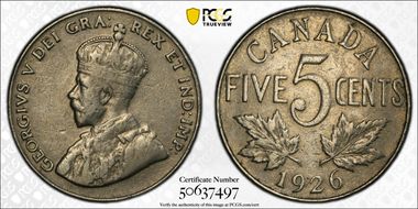 1926 5C Near 6 VF35