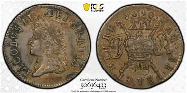 1690 May Shil S-6582B5 Gun Money Ag PR50