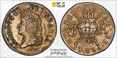1690 May Shil S-6582B5 Gun Money Ag PR50