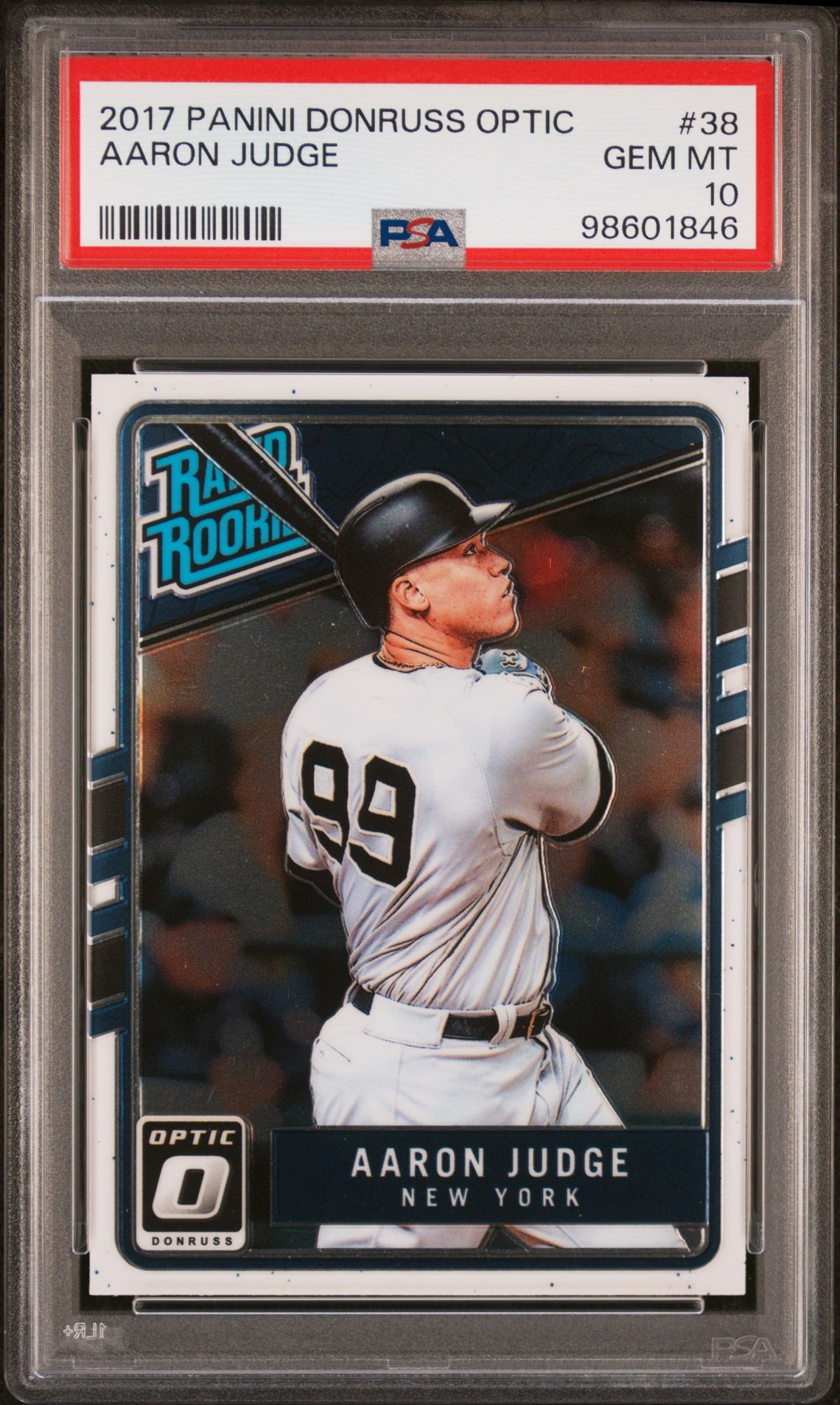2017 Panini PANINI DONRUSS OPTIC Rated Rookie #38 Aaron Judge front