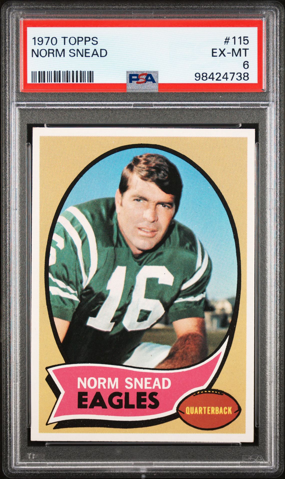 1970 Topps TOPPS #115 Norm Snead front