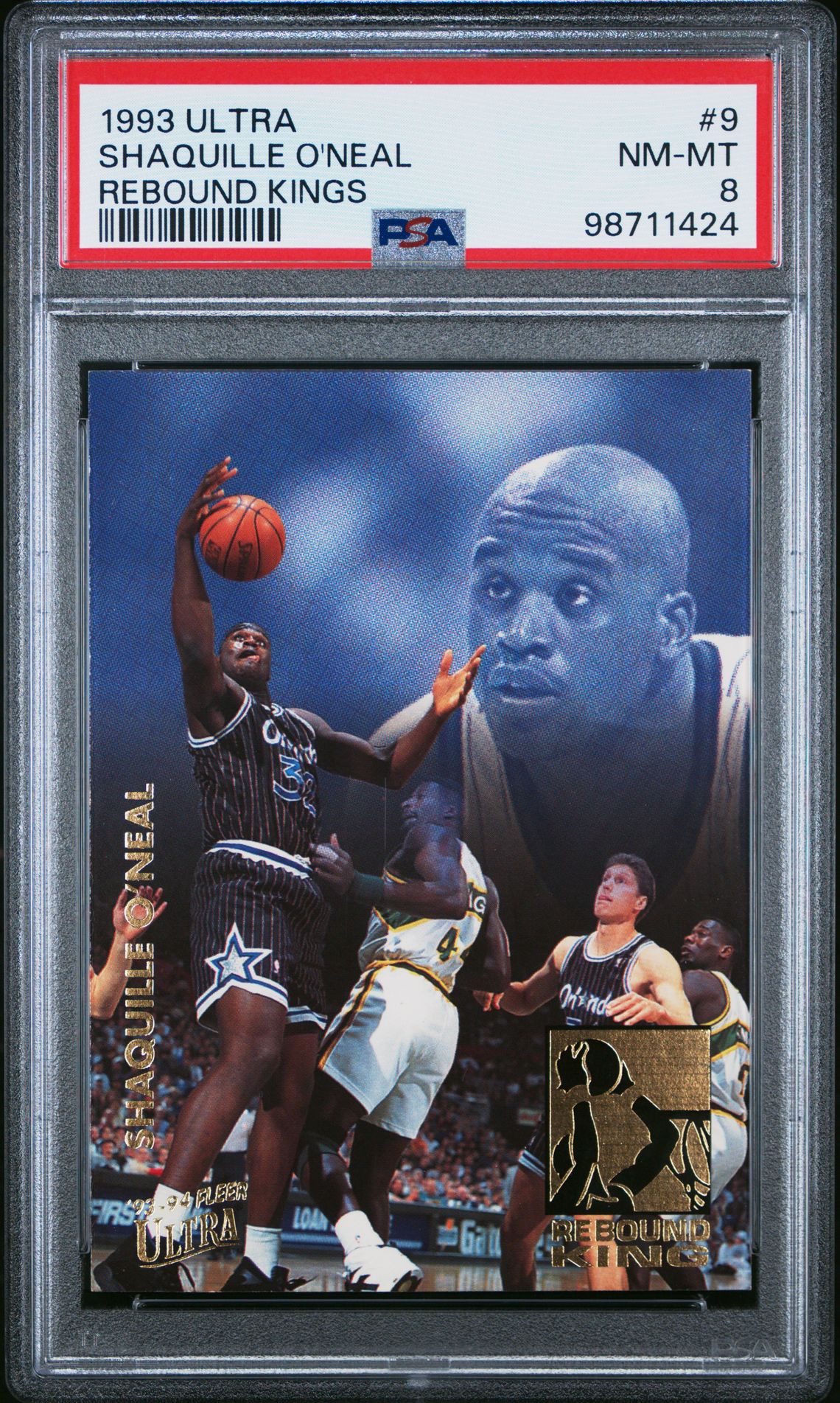 1993 ULTRA REBOUND KINGS #9 Shaquille O'Neal front