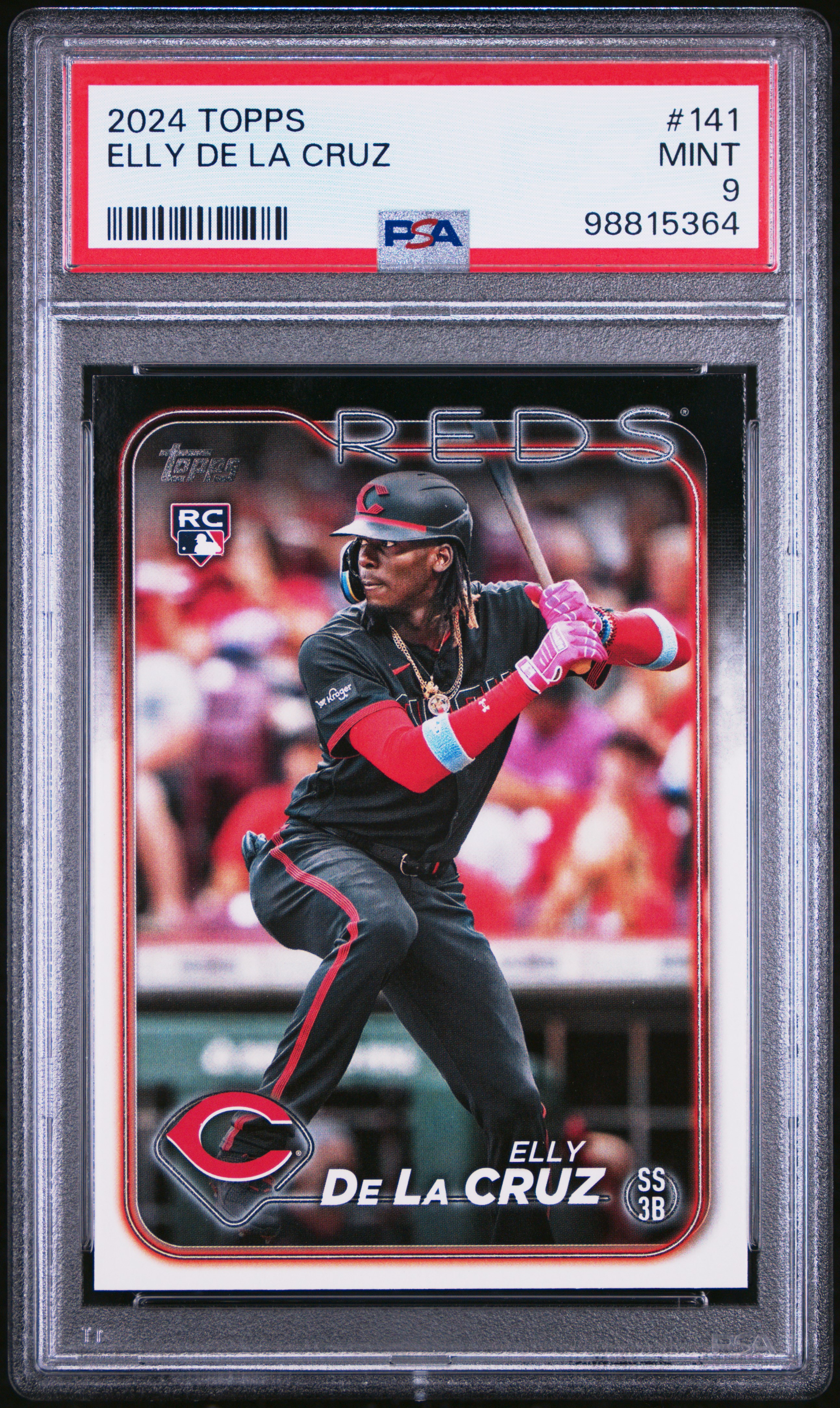 2024 Topps Elly De La Cruz #141 Mint 9 front